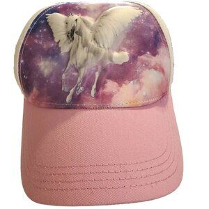 Flying Unicorn 3D Women's Cap Hat Adjustable Summer Pinic Beach Casual Baseball